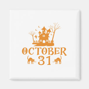 31 oktober-halloween-oktober-eng-spooky-31-grappig magneet