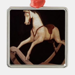 31:Raketpaard, Engels, 1840 Metalen Ornament