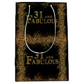 31e verjaardag medium cadeauzakje (Voorkant)