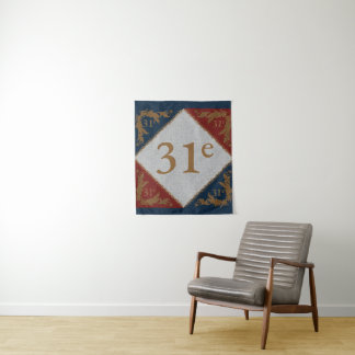 31e Vlag Wandkleed