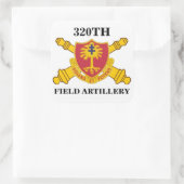 320E STICKERS ARTILLERIE SUR LE TERRAIN (Sac)