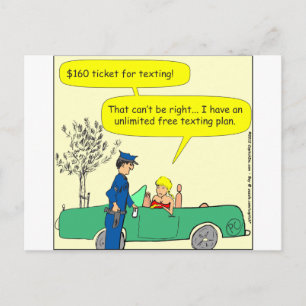 323 Gratis cartoon voor tekstkaartjes Briefkaart