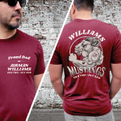 323 Mustangs Luchtmacht Basistraining Afstuderen T-shirt