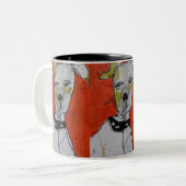 325 ml. Mug - Chien (Devant gauche)