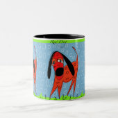 325 ml. Mug - Chien rouge (Centre)