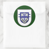 325e Infanterieregime - 2d bataljon Flash Ronde Sticker (Tas)