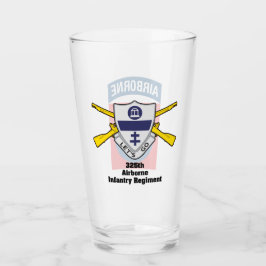 325th AIR 82nd Airborne Division Bierglas Glas