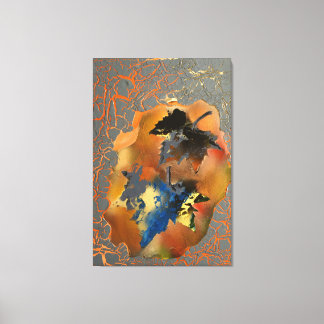 32,00 x 48,00 inch foglie morte canvas afdruk