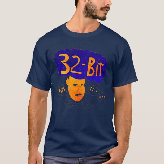 32-Bit Next Gen T-shirt (Voorkant)