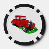 32 Chevrolet Coupe Poker Chips (Achterkant)