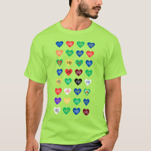 32 Countys van Grá (Liefde) - Ierse Graafschap Kle T-shirt