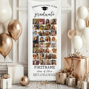 32 Foto - Afstuderen Modern Minimaal Wit Spandoek
