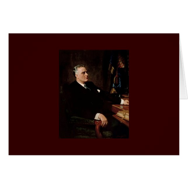 32 Franklin D. Roosevelt (Devant horizontal)