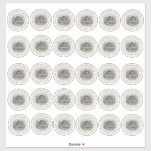 32-inch transparante etiketten met vinylhoningraat sticker