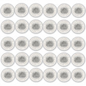 32-inch vinyl LOCAL HONEY mini jar LABELS (Voorkant)