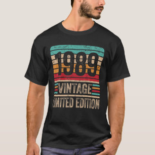 32 jaar oud Legendary Retro Geweldige geboren T-shirt