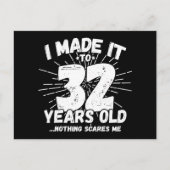 32 Jaar Oude Sarcastische Meme Leuk 32e Verjaardag Briefkaart (Voorkant)