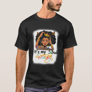 32 jaar oude zwarte Melanin-vrouw-meisje Het is mi T-shirt