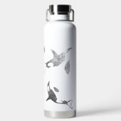 32 oz. Thor Koper Vacuüm Geïsoleerde Waterfles (Achterkant)