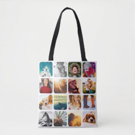 32 Photo Double Sided White Carry Bag Draagtas