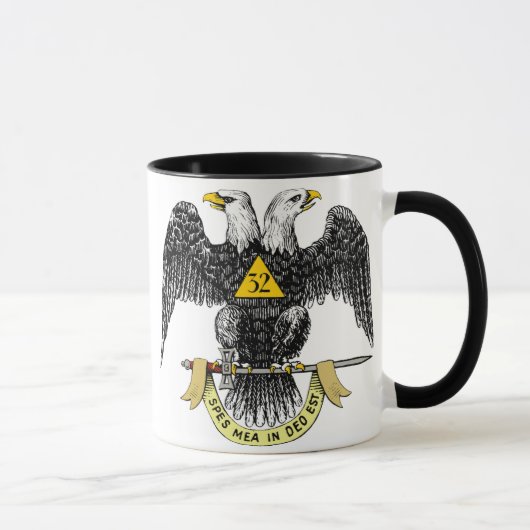 32e graads Scottish Rite Black Eagle Mok (Rechts)