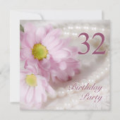 32e invitation à la fête d'anniversaire avec margu (Devant)