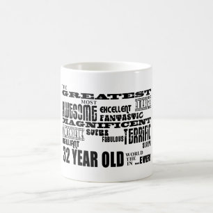 32e verjaardag van de grootste 32e verjaardag koffiemok