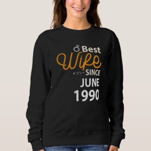 32e weddenschap Jubileum Beste vrouw sinds juni 19 Trui
