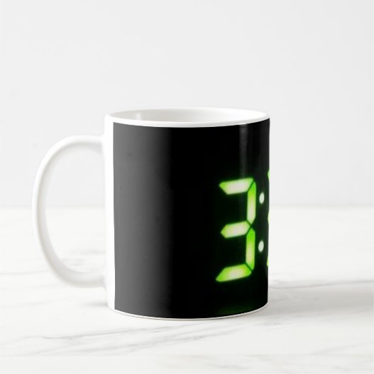 333 Clock Display Coffee Mug (Gauche)
