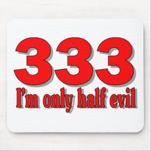 333 mousepad muismat