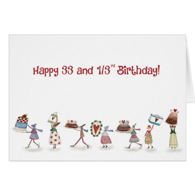 33 1/3 theepartij (Voorkant Horizontaal)