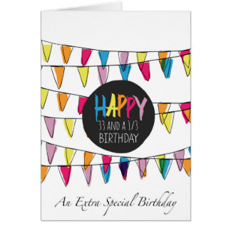 33 1/3 vlaggen voor bunten