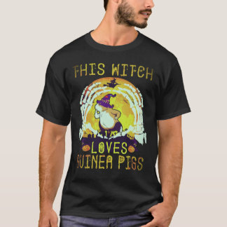 33 Deze Heks Houdt van Cavia's Halloween T-shirt