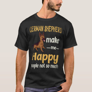 33 Duitse Herders Maken Me Gelukkig Mensen Niet Zo T-shirt