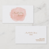 33 Elegant Waterverf Visitekaartje (Voorkant / Achterkant)