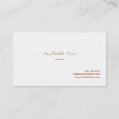 33 Elegant Waterverf Visitekaartje (Achterkant)