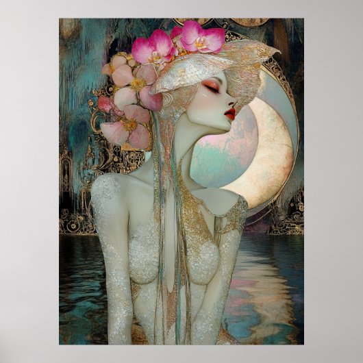 *~* 33 FD2 Nouveau Fantasy ETHERISCH Droomachtig Poster (Voorkant)