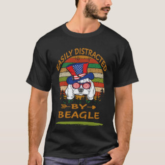 33 Gemakkelijk Afgeleid Door Beagle T-shirt
