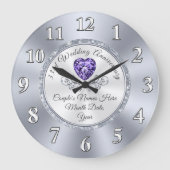 33 jaar oud Jubileum van traditionele cadeautjes,  Grote Klok (Voorkant)