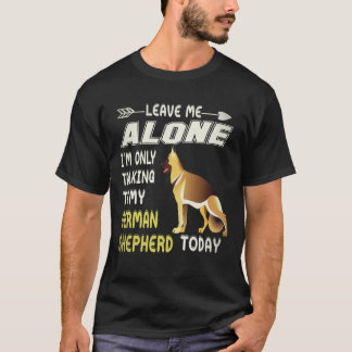 33 Laat me met rust, ik praat alleen met mijn Duit T-shirt