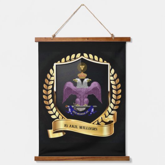 33 Mason Hanging Tapestry Hangend Wandkleed (Voorkant)