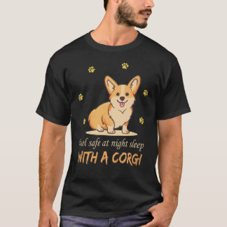 33 Voel je veilig 's nachts Slaap met een Corgi T-shirt