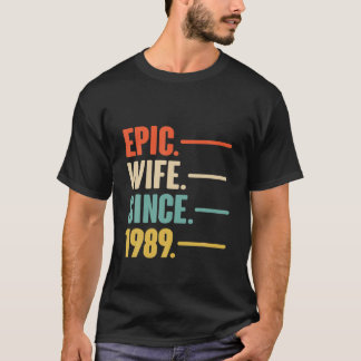 33e bruiloft animatiefilm voor haar epic Wife Sin T-shirt