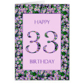 33e jour de Birthday (Devant)