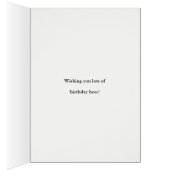 33e Jour de la bière heureux Anniversaire (Intérieur (Droit))