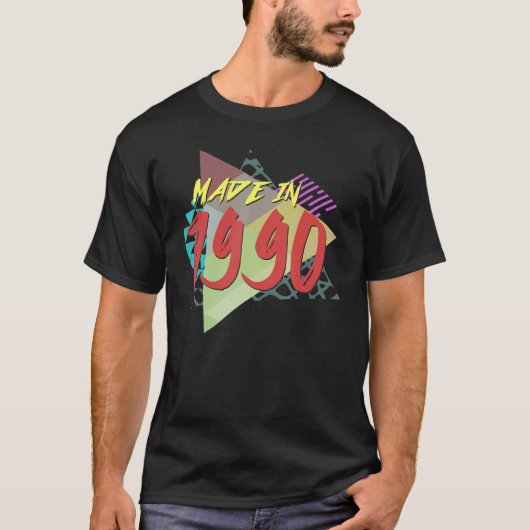 33e verjaardag in 1990 , 33 jaar oud t-shirt (Voorkant)