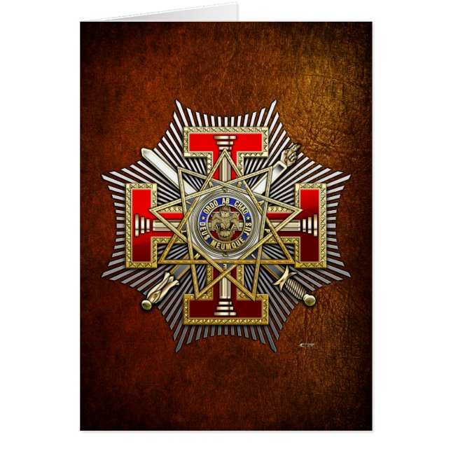 33rd Degree: Sovereign Grand Inspector General (Devant)