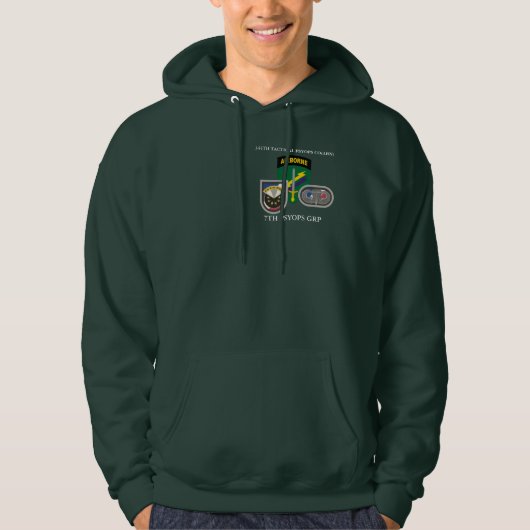 344E TACTISCHE PSYOPS CO(ABN), 17E PSYOPS BN HOODIE (Voorkant)