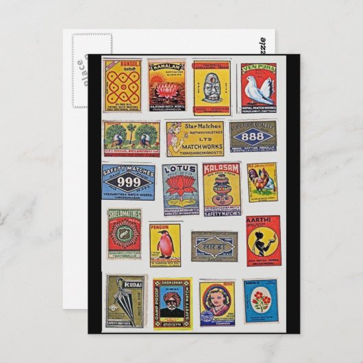 34 Correspondances de sécurité Carte postale Vinta (Devant / Derrière)