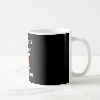 "Deze Kerstman houdt van naar beneden gaan  Koffiemok